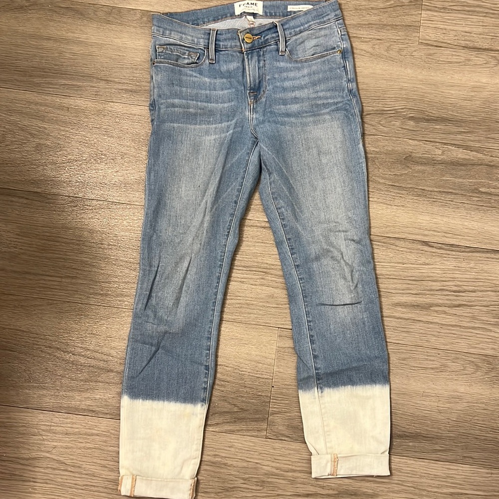 Frame skinny Jean crop